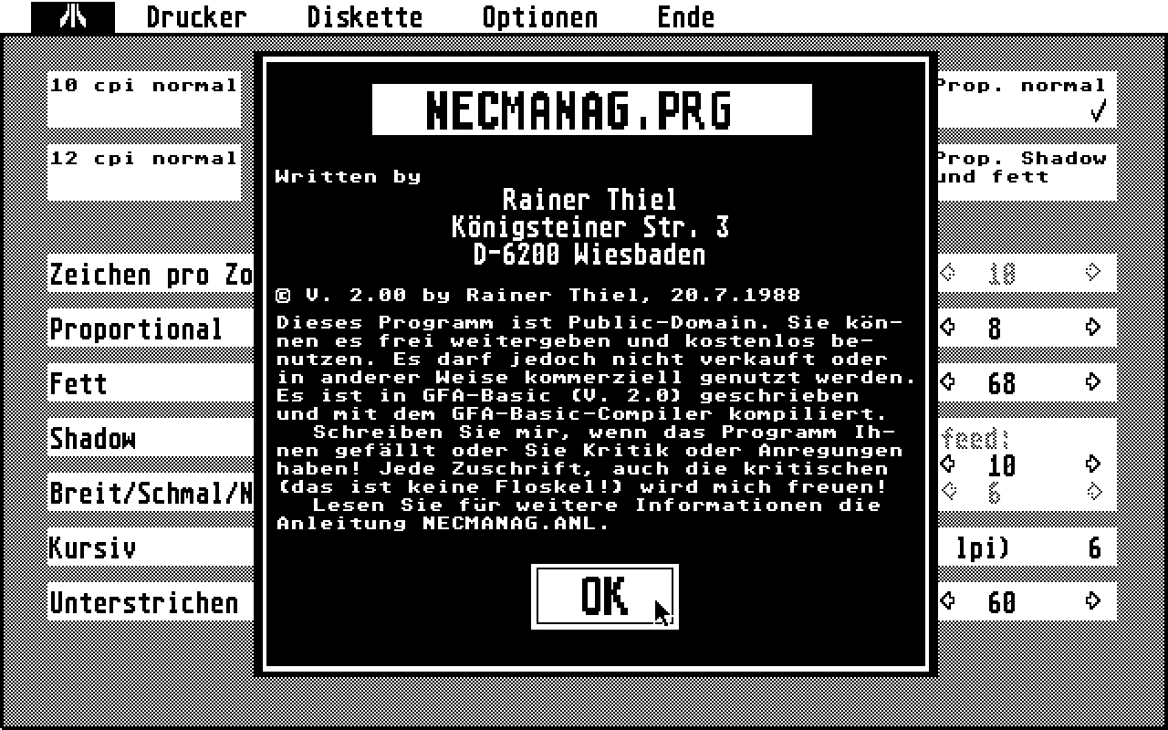 NECManager — screenshot 1